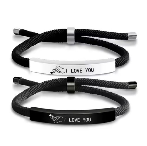 Love you paar armbänder - paar,
