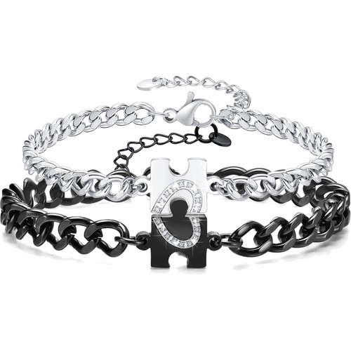 Modernes pärchen armband set - modernes,