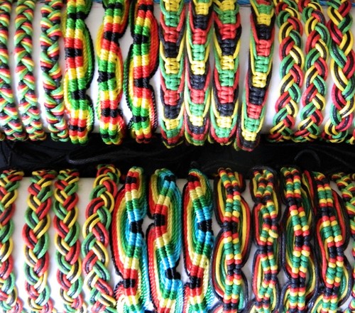 Armbänder rasta reggae - rasta,