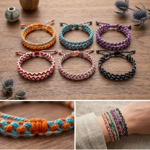 Boho handarbeit multicolor - handarbeit,
